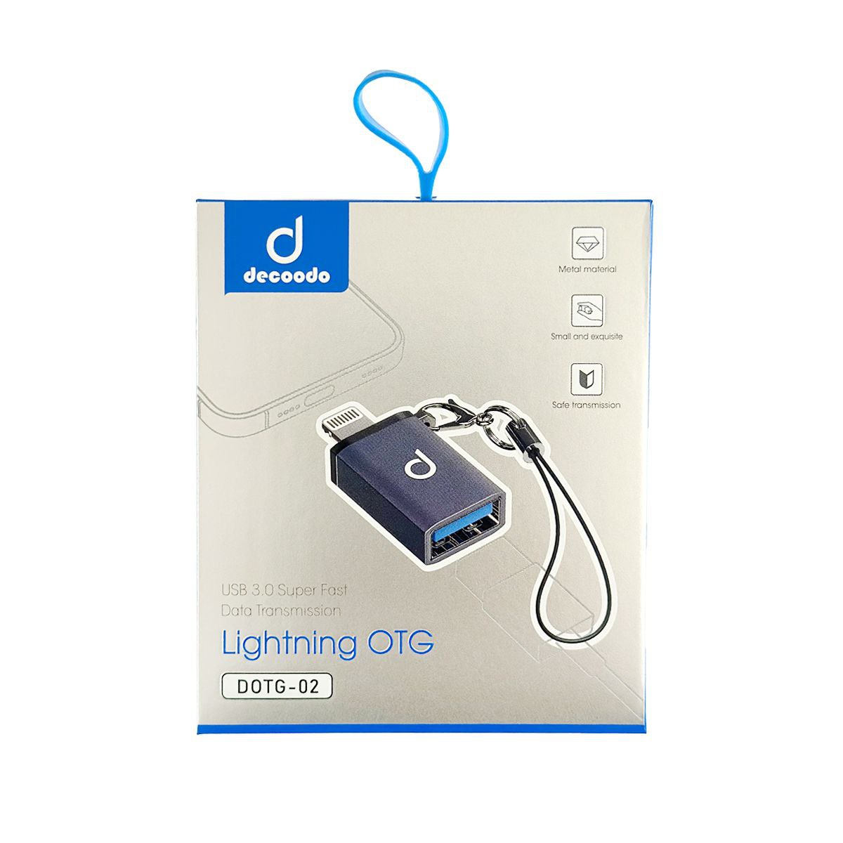 تبدیل USB به LIGHTNING برند DECOODO مدل DOTG-02