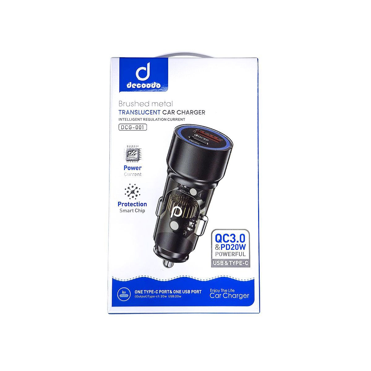 شارژر فندکی برند DECOODO مدل DCG-001